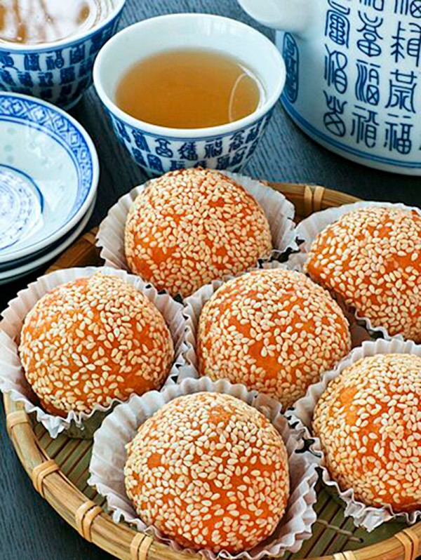 Bánh Rán Nhân Đậu Đỏ                                                                                                                                  