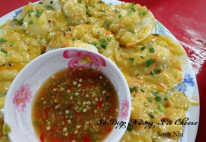 Sò Điệp Nướng  Xốt Cheese                                                                                                                             