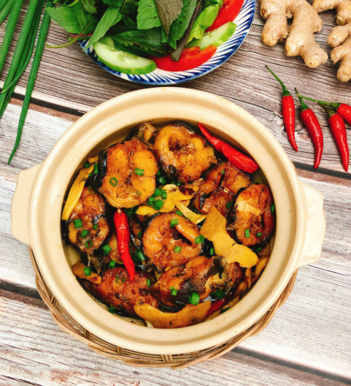 Cá Trê Kho Gừng                                                                                                                                       