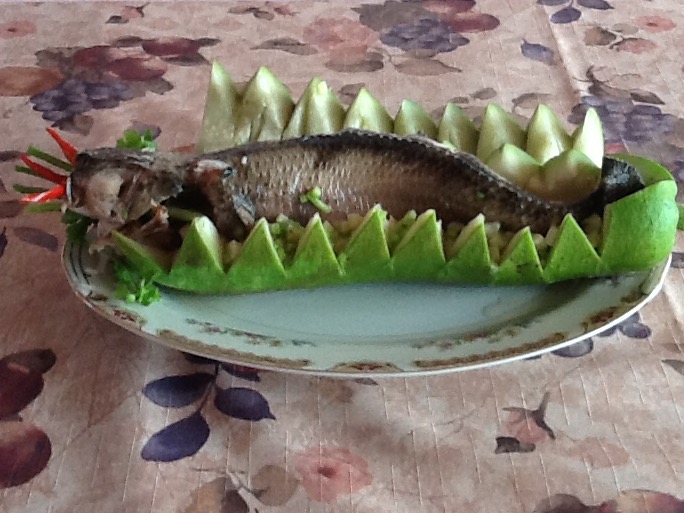 Cá Lóc Hấp Bầu                                                                                                                                        