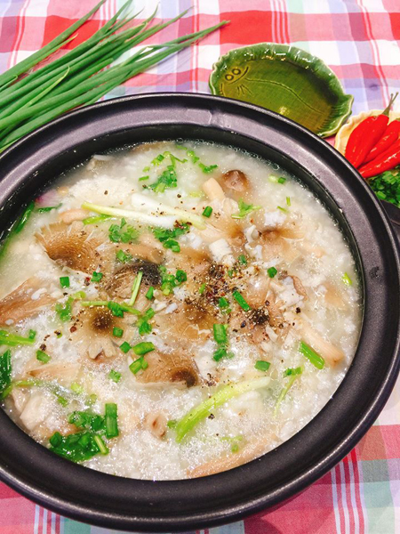 Cháo Nấm Mối                                                                                                                                          