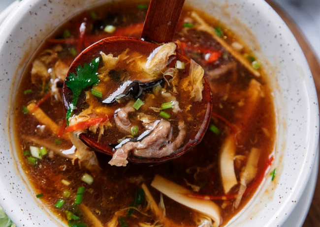 Súp Đậu Hũ Chua Ngọt                                                                                                                                  