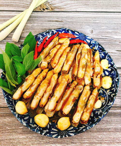 Ốc Móng Tay Xào Sa Tế                                                                                                                                 