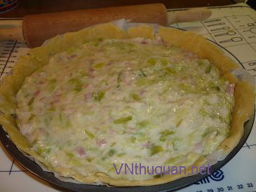 Bánh Tạt Với Boi Rôi ( Poireaux)                                                                                                                      