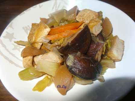 Tàu Hủ Xào Chay                                                                                                                                       
