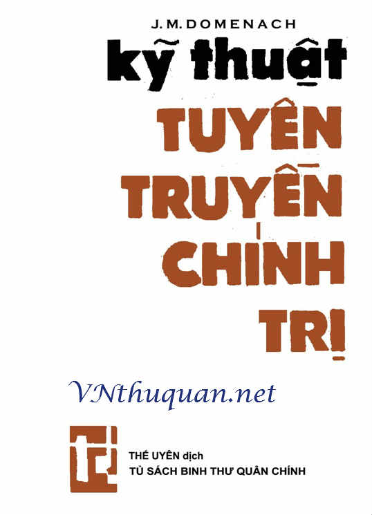 Kỹ Thuật Tuyên Truyền Chính Trị