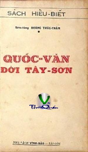 Quốc Văn Đời Tây Sơn