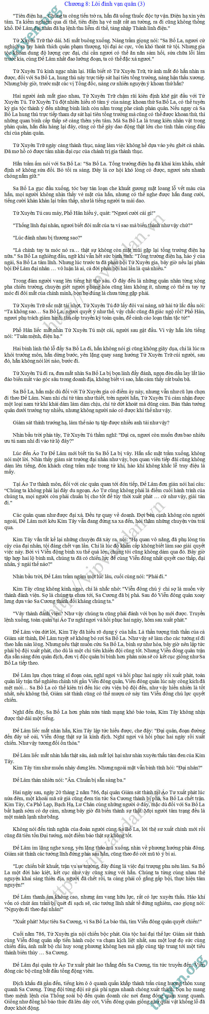 chapter content
