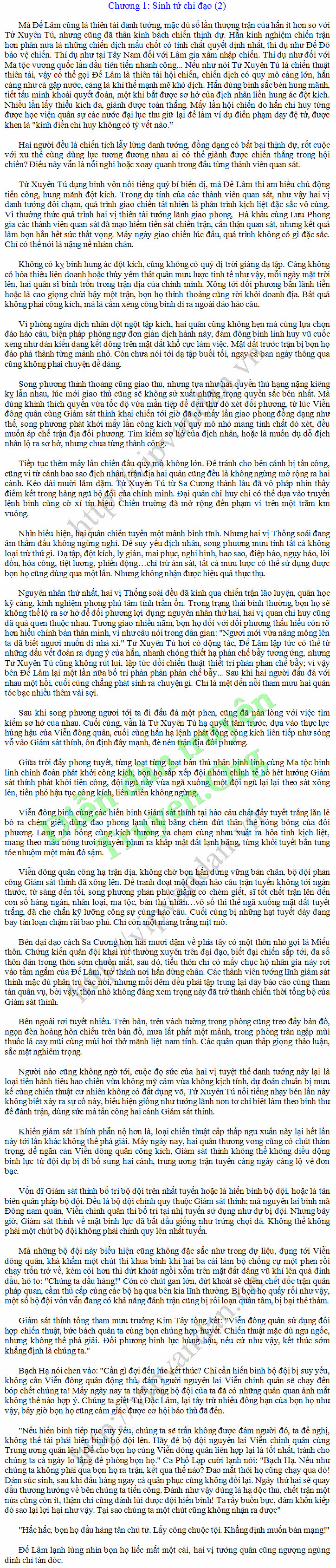 chapter content
