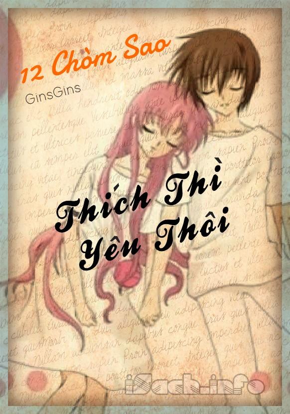 [12 Chòm Sao] Thích Thì Yêu Thôi