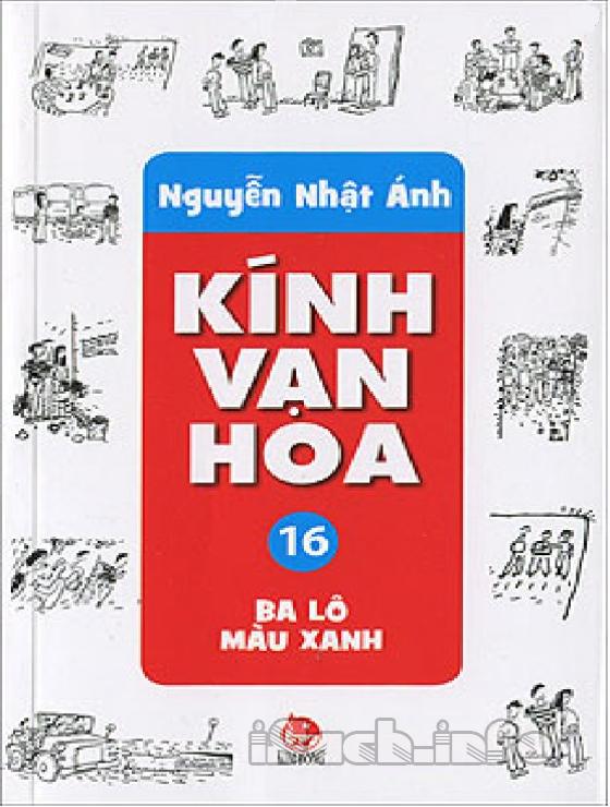 Kính Vạn Hoa 16 Ba Lô Màu Xanh
