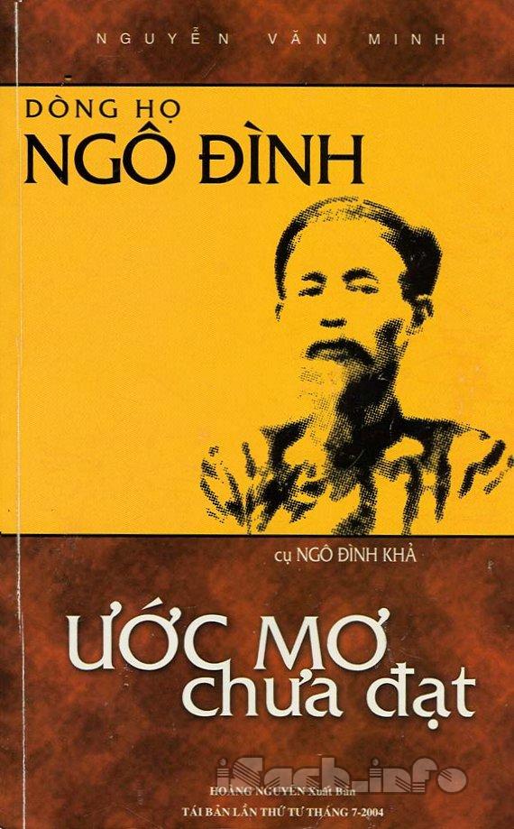 Dòng Họ Ngô Đình Ước Mơ Chưa Đạt