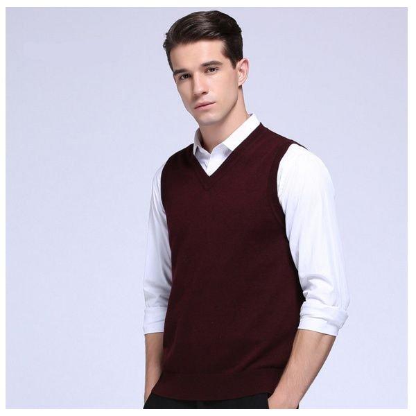 1 Áo gile cashmere Cashmere là một loại len cực kì mềm nhẹ và siêu đắt