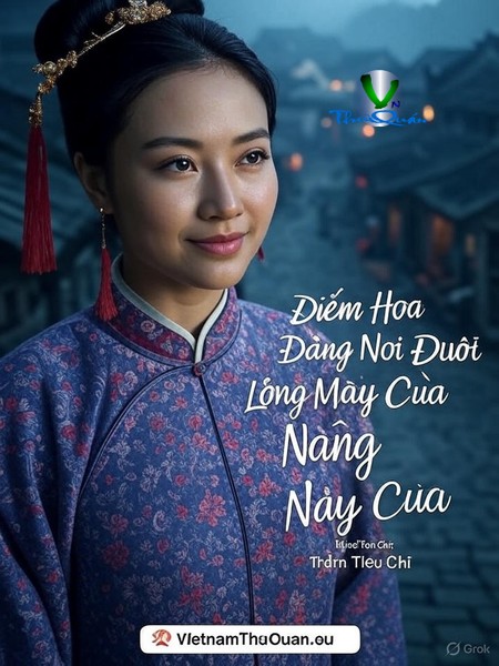 Điểm Hoa Đăng Nơi Đuôi Lông Mày Của Nàng