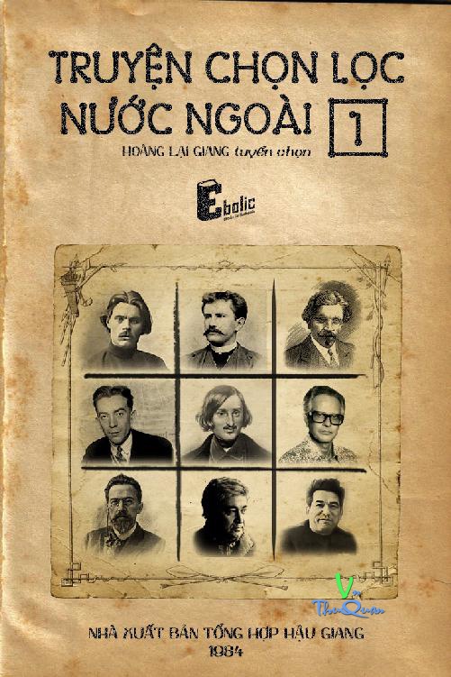 Truyện chọn lọc nước ngoài Tập 1