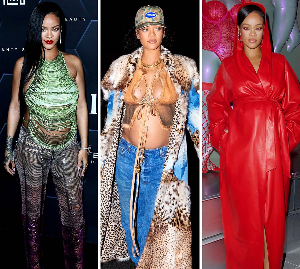 Rihanna's Pregnancy Style: Photos of Her Fashionable Maternity Outfits
