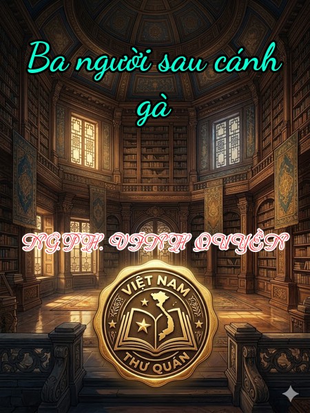 Ba người sau cánh gà