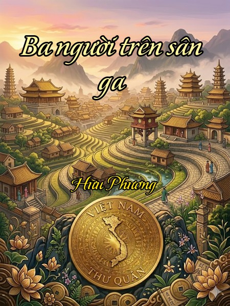 Ba người trên sân ga