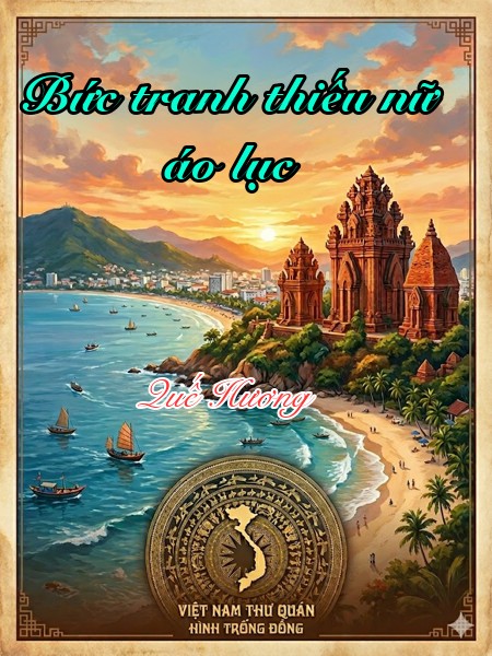 Bức tranh thiếu nữ áo lục