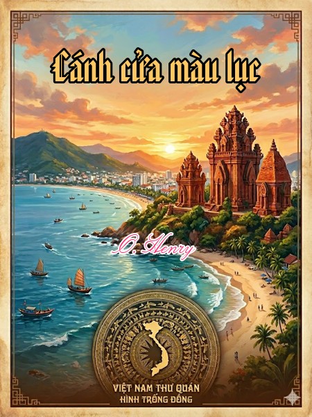 Cánh cửa màu lục
