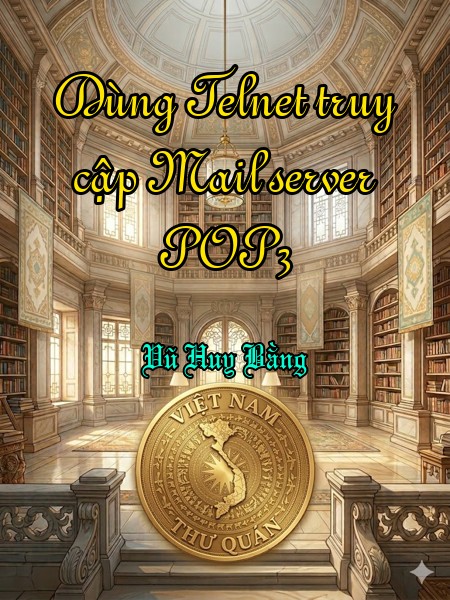 Dùng Telnet truy cập Mail server POP3