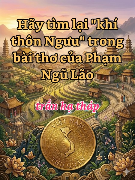 Hãy tìm lại "khí thôn Ngưu" trong bài thơ của Phạm Ngũ Lão