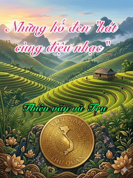 Những hố đen "hát cùng điệu nhạc"
