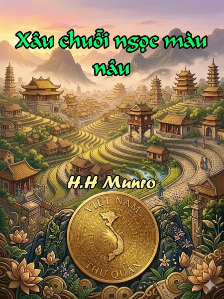 Xâu chuỗi ngọc màu nâu