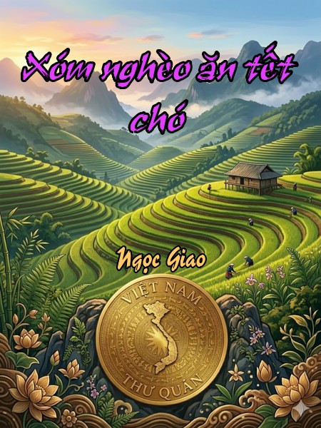 Xóm nghèo ăn tết chó