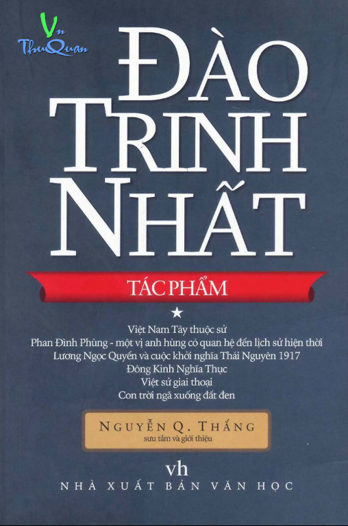 Đào Trinh Nhất - Tác phẩm