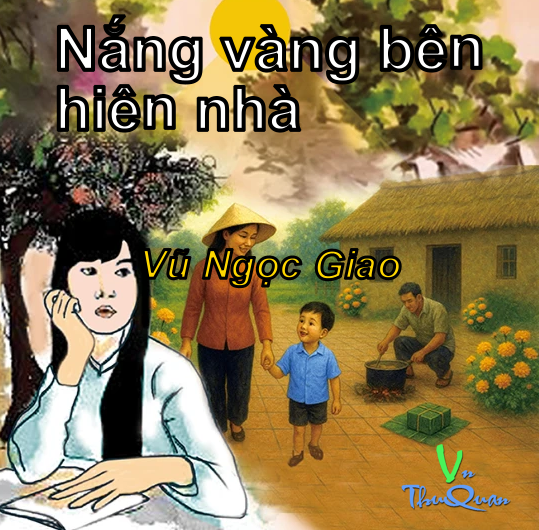 Nắng vàng bên hiên nhà