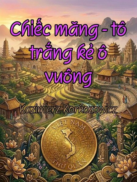 Chiếc măng - tô trắng kẻ ô vuông