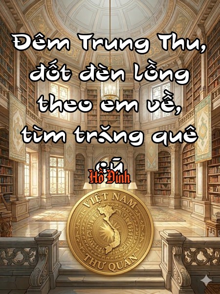 Đêm Trung Thu, đốt đèn lồng theo em về, tìm trăng quê cũ