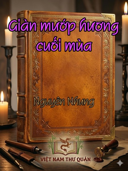 Giàn mướp hương cuối mùa
