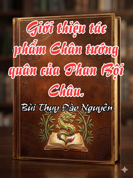 Giới thiệu tác phẩm Chân tướng quân của Phan Bội Châu. 