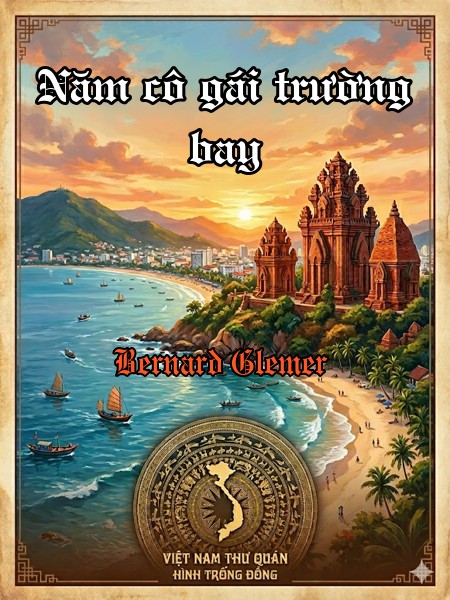 Năm cô gái trường bay