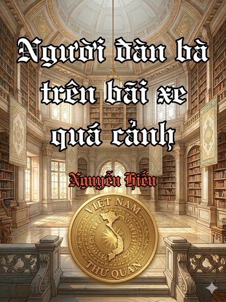 Người đàn bà trên bãi xe quá cảnh