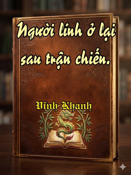 Người lính ở lại sau trận chiến.