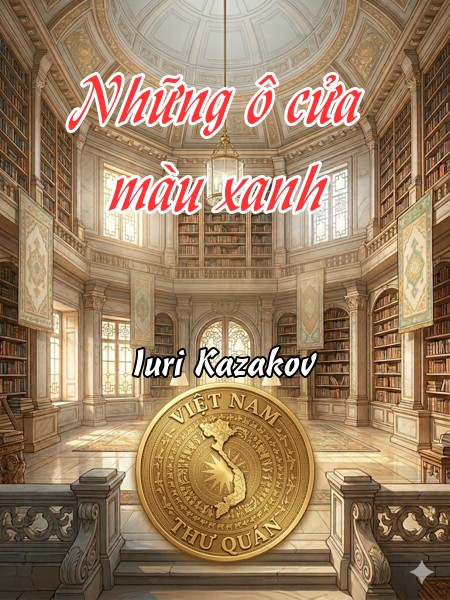 Những ô cửa màu xanh