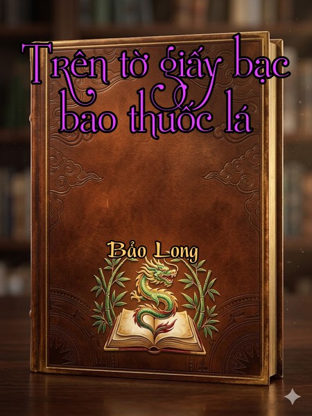 Trên tờ giấy bạc bao thuốc lá
