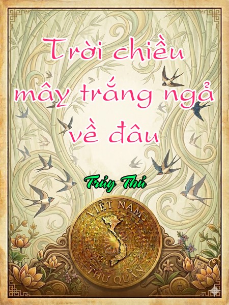 Trời chiều mây trắng ngả về đâu 