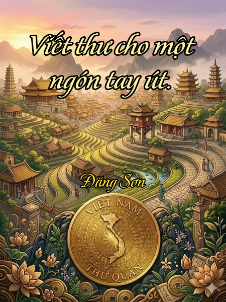 Viết thư cho một ngón tay út. 