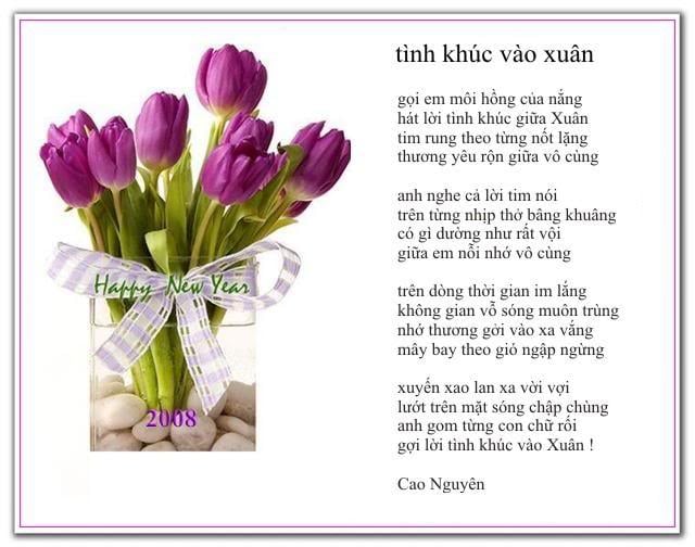 Tình Khúc Vào Xuân 