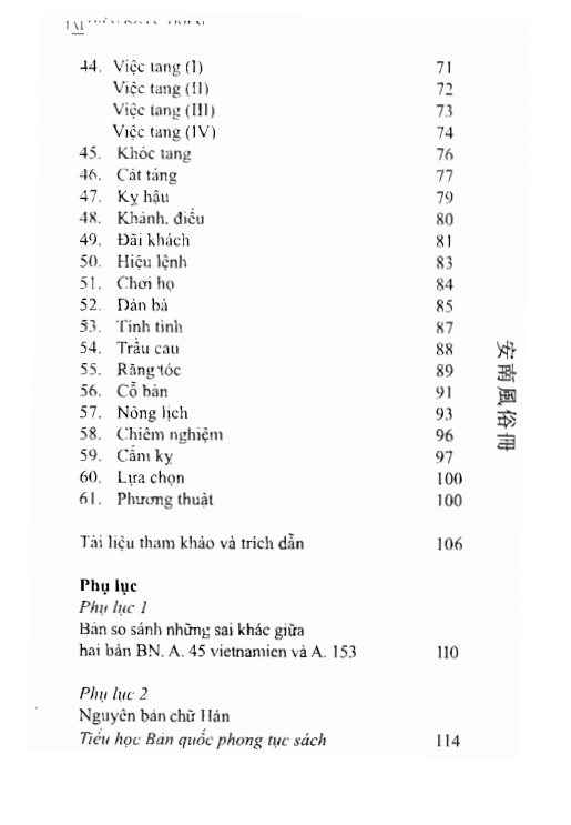 An Nam Phong Tục Sách
