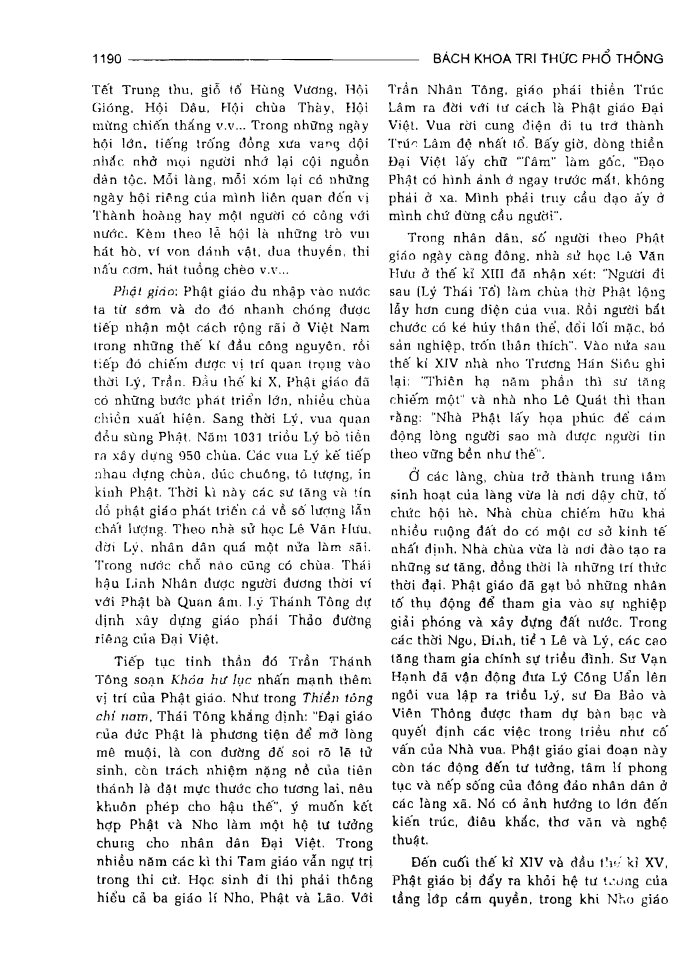 BÁCH KHOA TRI THỨC PHỔ THÔNG