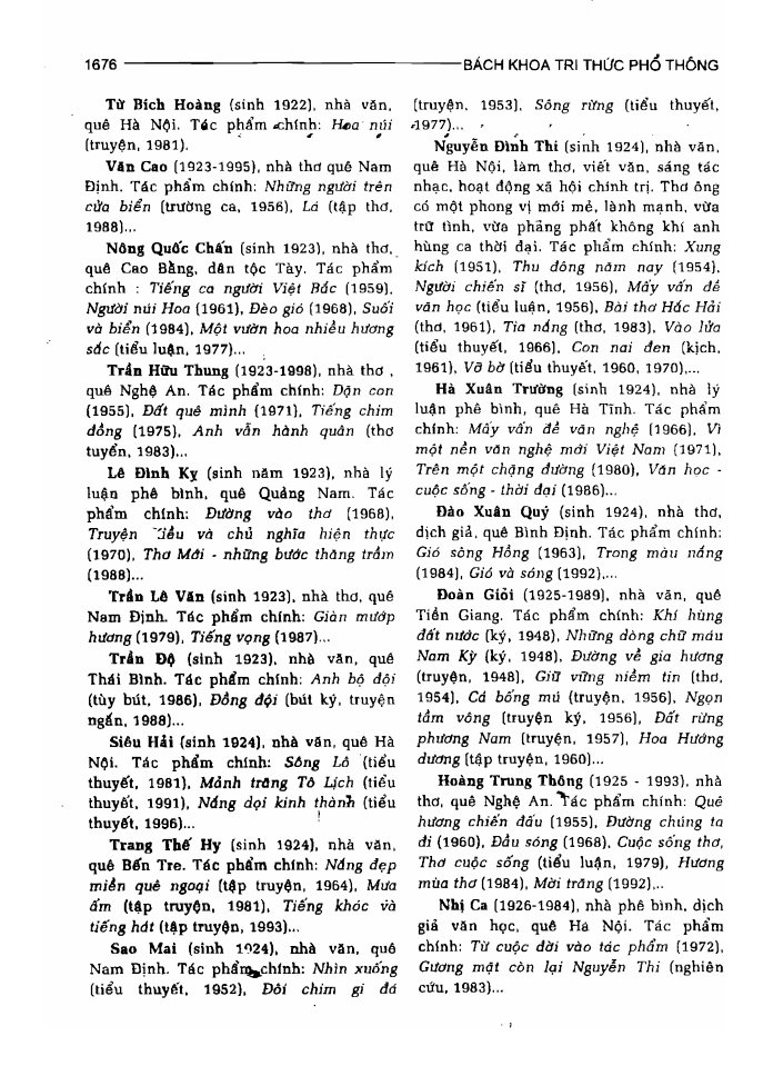 BÁCH KHOA TRI THỨC PHỔ THÔNG