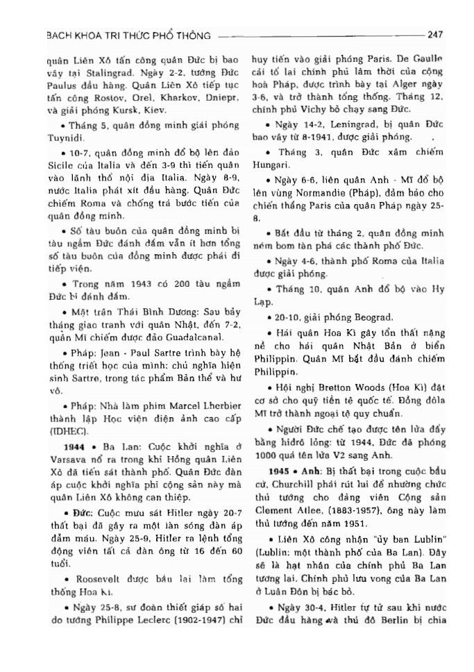 BÁCH KHOA TRI THỨC PHỔ THÔNG