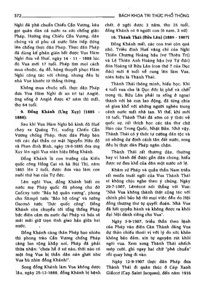 BÁCH KHOA TRI THỨC PHỔ THÔNG