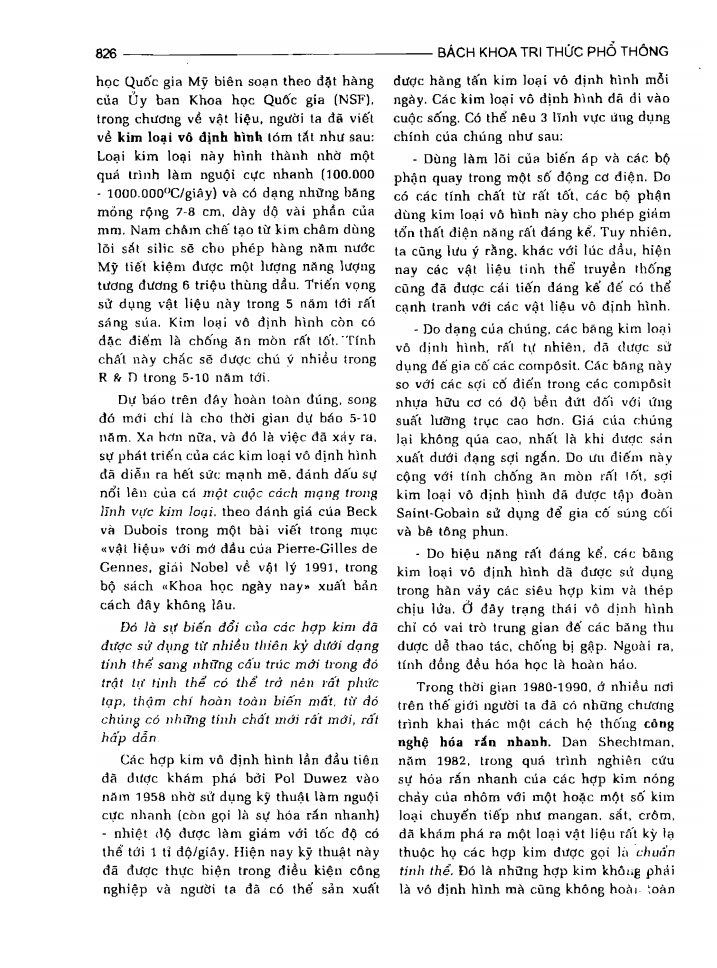 BÁCH KHOA TRI THỨC PHỔ THÔNG