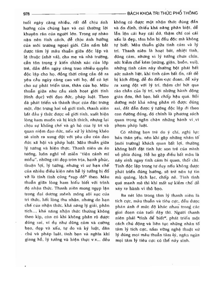 BÁCH KHOA TRI THỨC PHỔ THÔNG